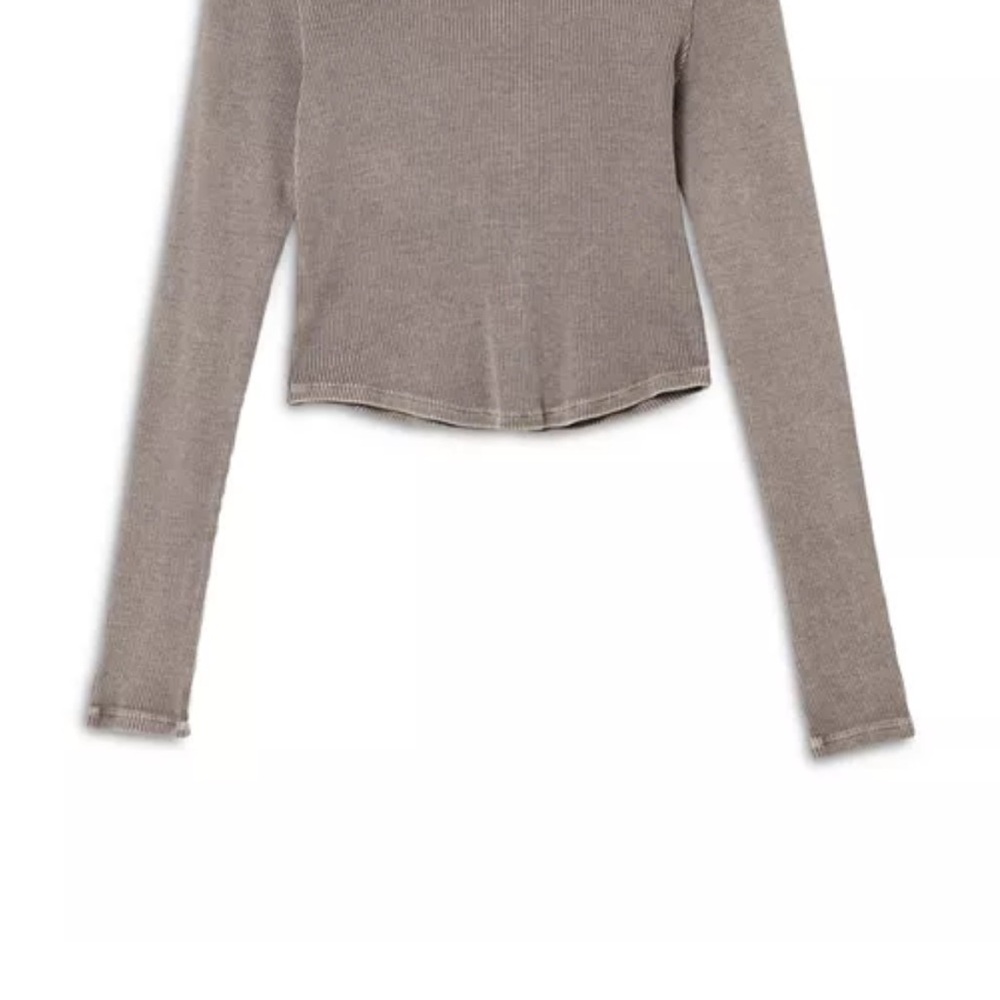 AGOLDE Nova Long Sleeve Ribbed Tee